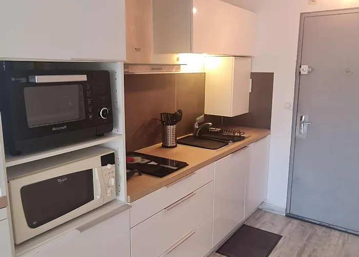 アパート T2 Alcove Est A 600m Plage, Parking, Wifi, Quartier Calme - Fr-1-328-258 *